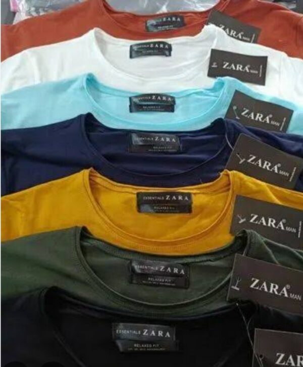 Men Printed Round Neck Polyester Multicolour T-Shirt - Image 3